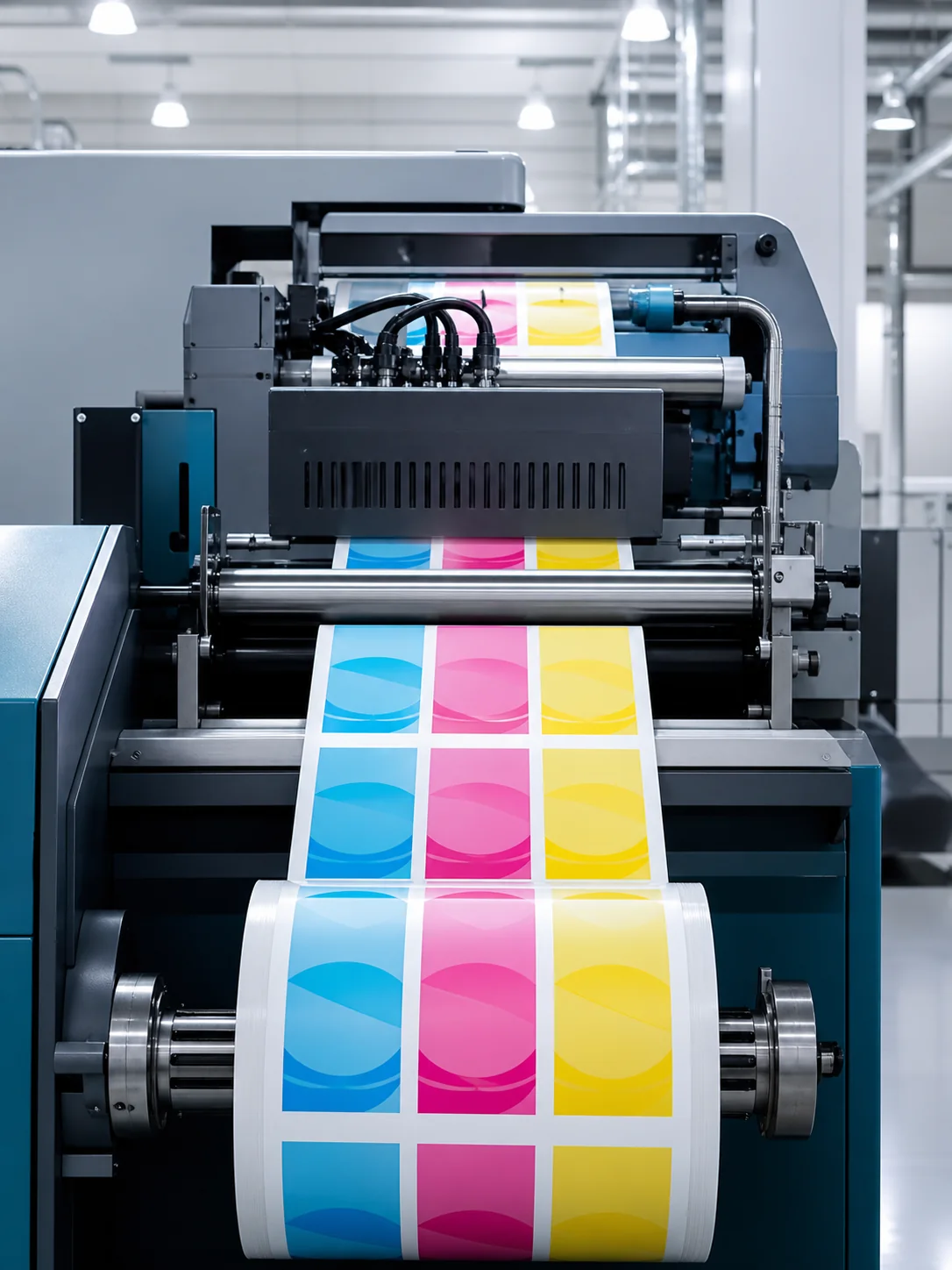 Water-based label and waterborne UV inkjet printing