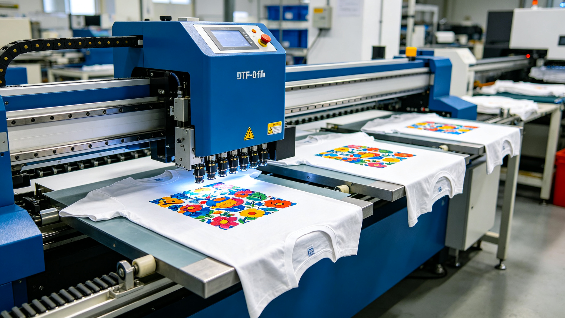 Direct-to-film textile transfer printing